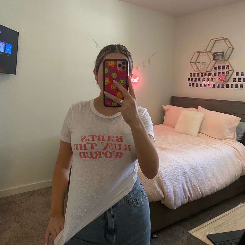 “babes run the world” tee